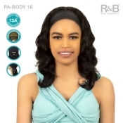 R&B Collection 13A 100% Unprocessed Brazilian Virgin Remy Hair Headband Wig - PA-BODY 18